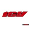 VW Original 16V Avant Embleme Monogramme Logo Rouge - 1H6853679G QN5