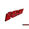VW Original 16V Avant Embleme Monogramme Logo Rouge - 1H6853679G QN5
