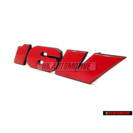 VW Original 16V Avant Embleme Monogramme Logo Rouge - 1H6853679G QN5