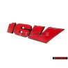 VW Original 16V Avant Embleme Monogramme Logo Rouge - 1H6853679G QN5