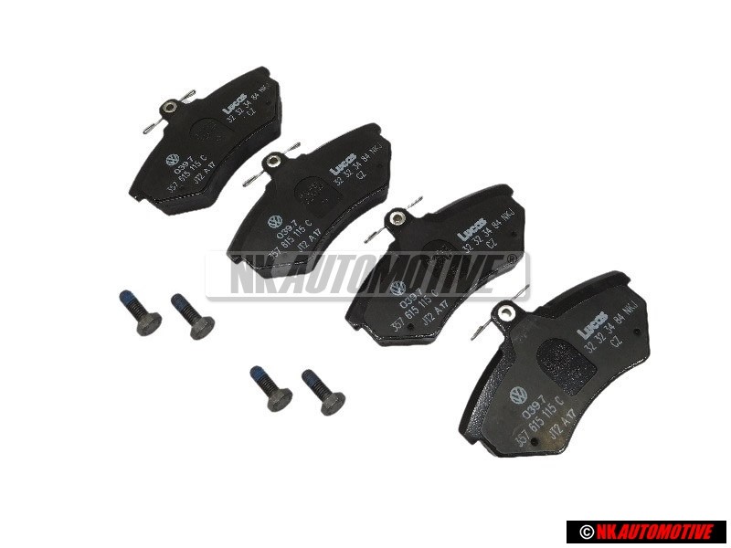 VW Original 1 Serie De Plaquettes De Frein P. 