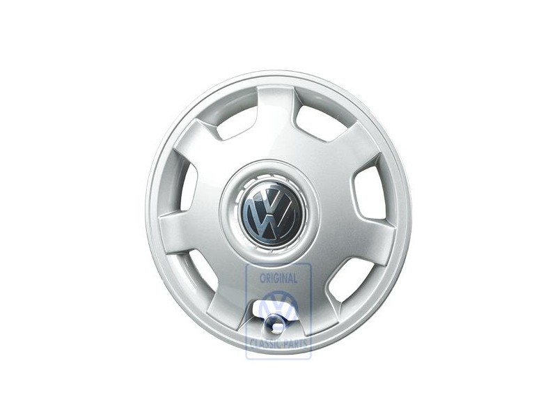 VW Original Enjoliveur De Roue Chrome - 6N0601147A FED