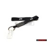VW Original Ruban Porte-Cles Noir - 5K3087610 CW9