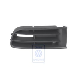 VW Original Grille De Guidage Dair Noir Satine - 6Q0853665F 9B9
