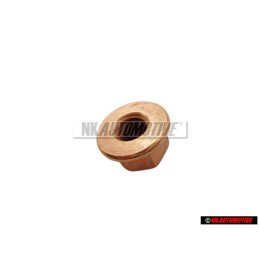 VW Original Ecrou Hexagonal Embase, Autobloquante - N 10286108