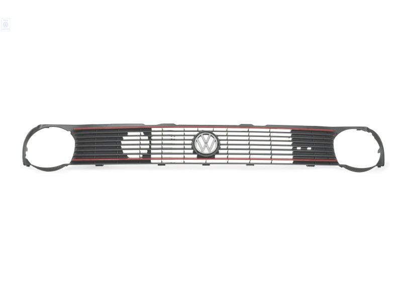 VW Original Grille De Calandre Noir Satine/Rouge Mars - 867853651J KW7