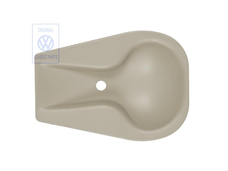 VW Original Coquille De Poignee Gris - 117877433 8AX