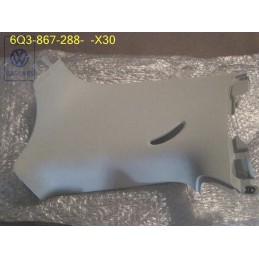 VW Original Revetement De Colonne C Gris Perle - 6Q3867288 X30