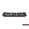 VW Original GTI Côté Embleme Monogramme Logo Chrome - 1H6853714C Z10