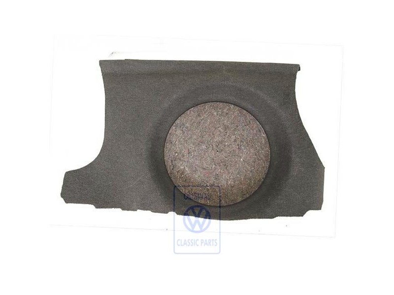 VW Original Garniture Fond De Coffre Noir - 535863463J 8DV