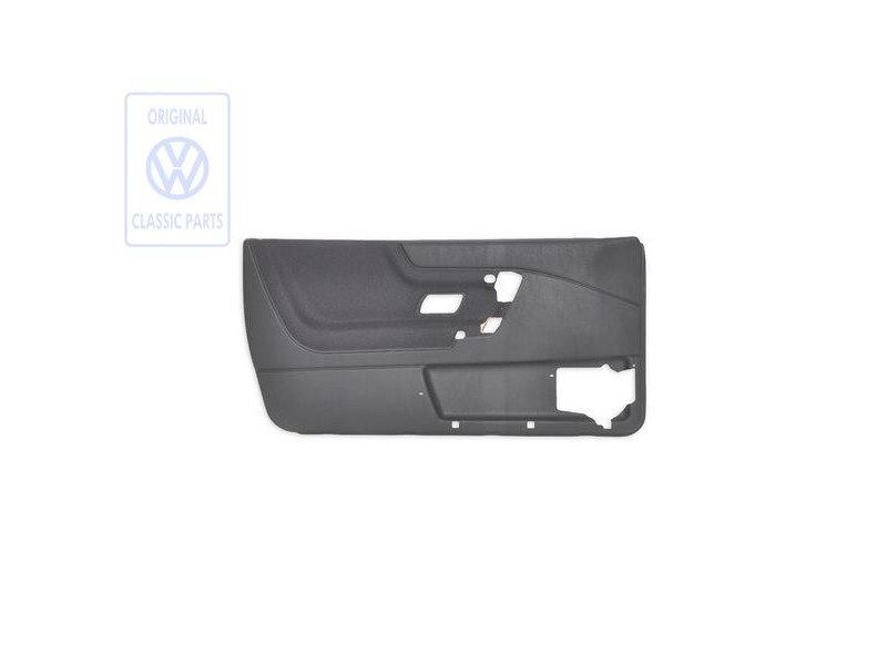 VW Original Garniture De Porte (Tissu) Noir - 535867011M BTK
