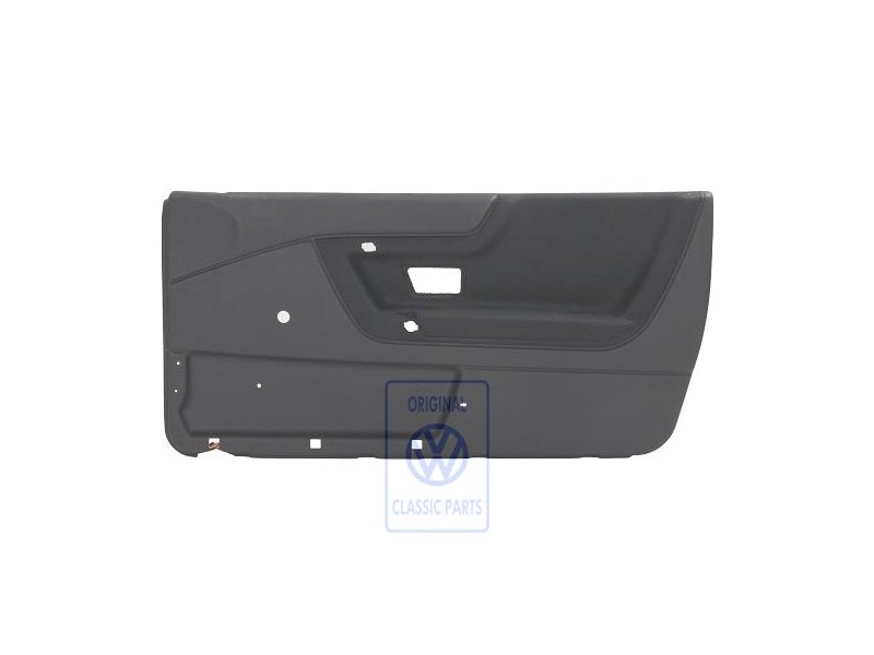 VW Original Garniture De Porte (Tissu) Noir/Bleu Petrole - 535867012 VV2