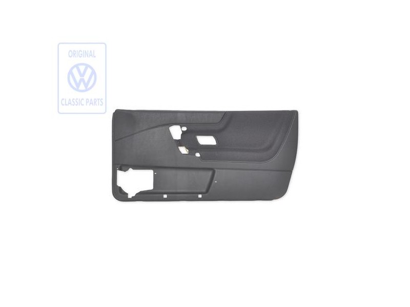 VW Original Garniture De Porte (Tissu) Noir - 535867012M BTK