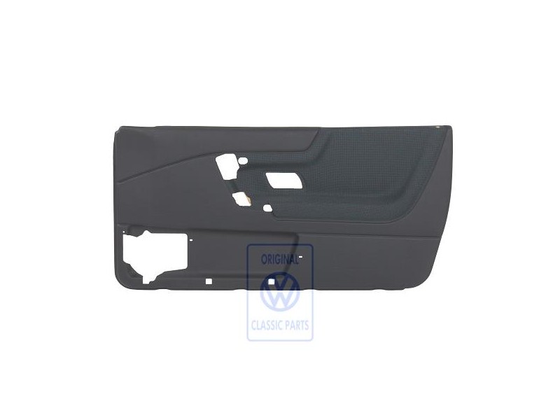 VW Original Garniture De Porte (Tissu) Noir - 535867012M BYH