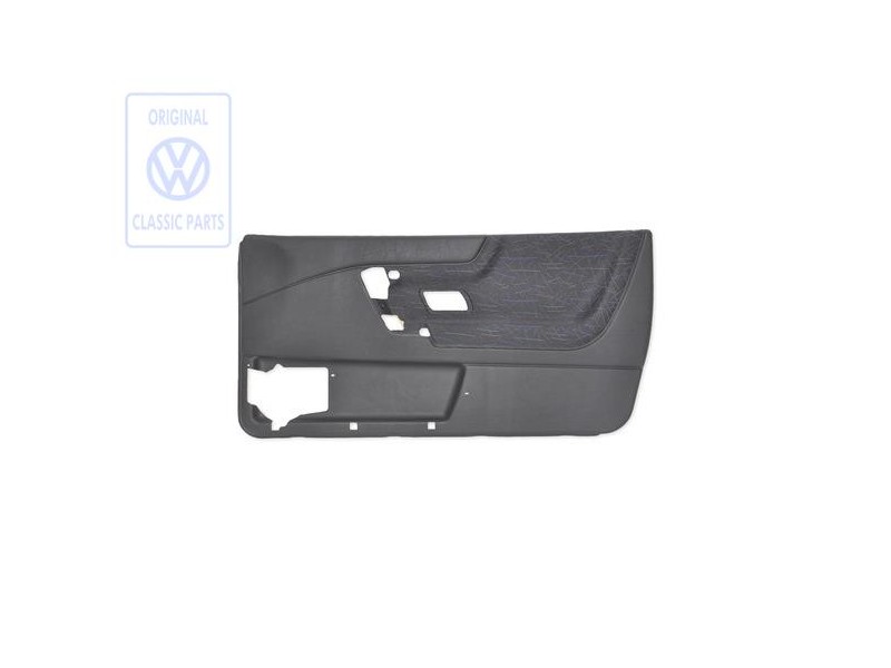 VW Original Garniture De Porte (Tissu) Noir - 535867012M DAN