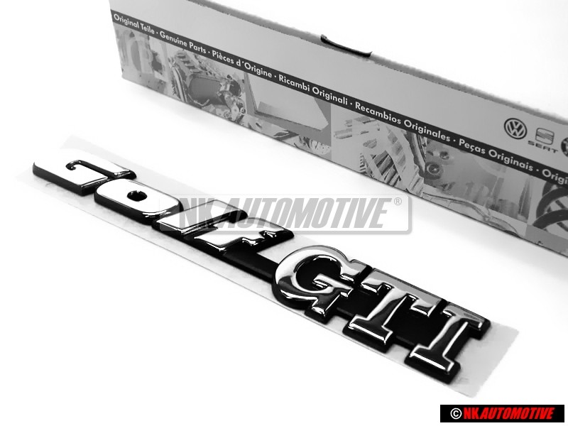 VW Original GOLF GTI Arrière Embleme Monogramme Logo Chrome - 1H6853687ADZ10