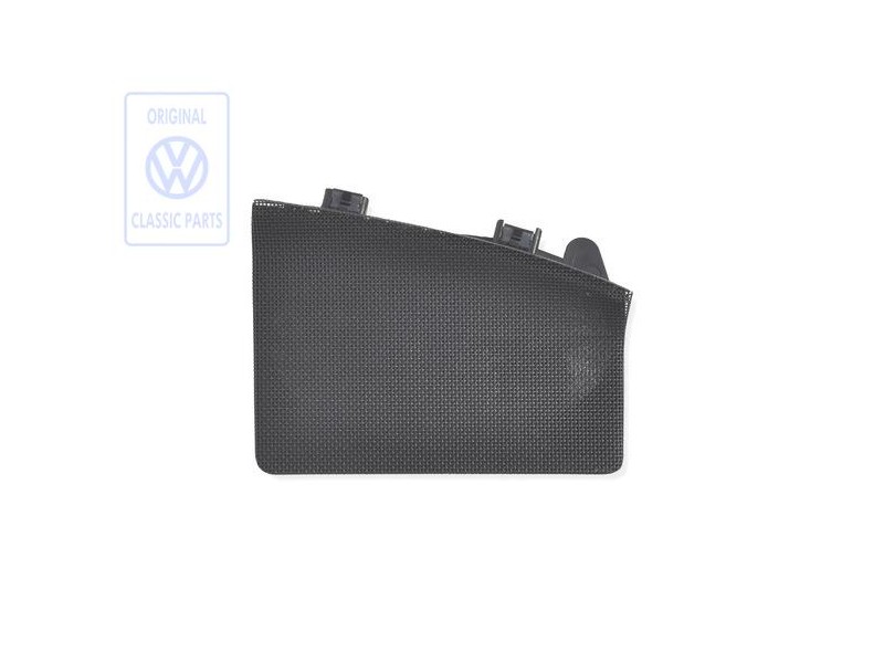VW Original Ecran De Haut-Parleur Noir - 535868148 4FB
