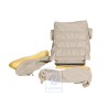 VW Original Garniture De Siege (Cuir/Similicuir) Beige Clair - 535881370C AUM