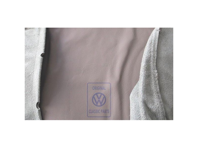 VW Original Garniture De Dossier (Cuir) Beige Clair - 535881801A Q08