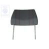 VW Original Appuie-Tete Avec Garniture, Reglable Gris/Rouge - 535881901G WE9