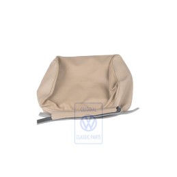 VW Original Garniture P.Appuie-Tete (Cuir) Beige Clair - 535881921E Q08