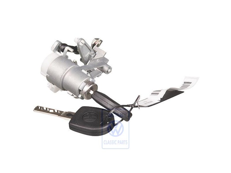 VW Original Barillet Avec Cles Et Logement - 6N0827297M