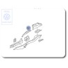 VW Original Renfort Pour Longeron - 535803520