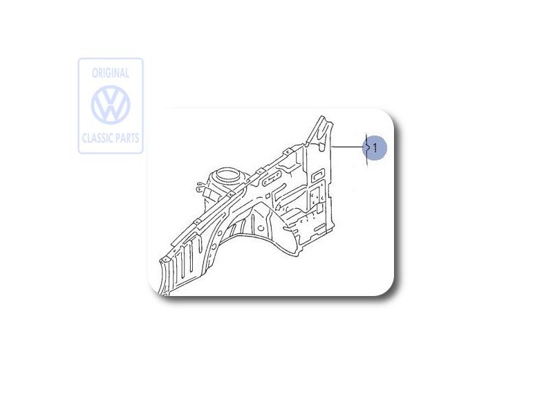 VW Original Passage De Roue - 535809101E