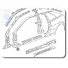 VW Original Section - Colonne A - 535809839A