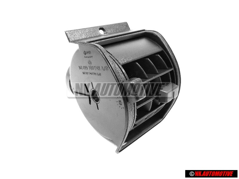 VW Original Aerateur Noir Satine - 161819701 01C