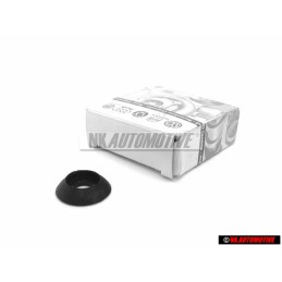 VW Original Rondelle En Plastique Noir Satine - 161857084 01C
