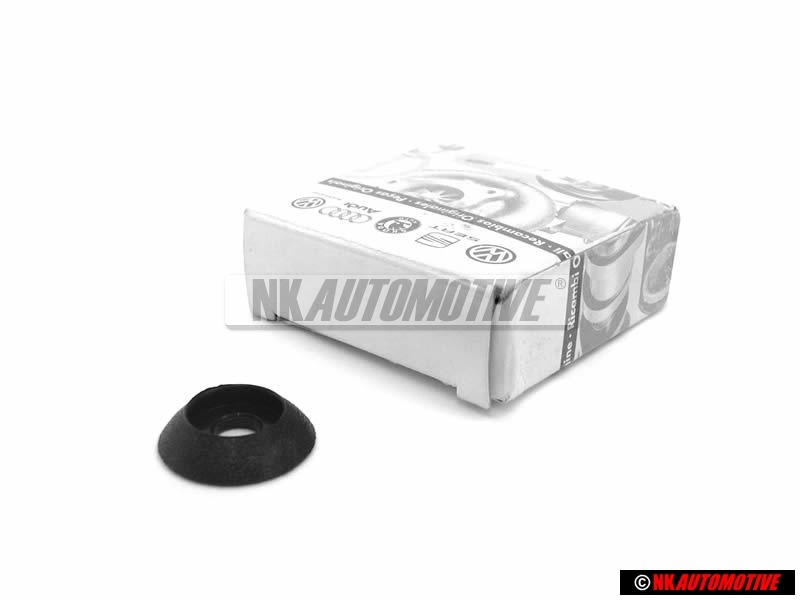 VW Original Rondelle En Plastique Noir Satine - 161857084 01C