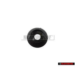 VW Original Rondelle En Plastique Noir Satine - 161857084 01C