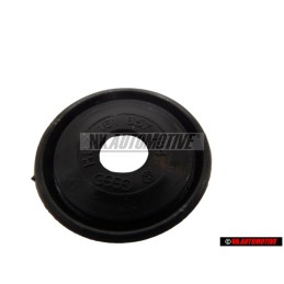 VW Original Rondelle En Plastique Noir Satine - 161857084 01C