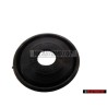 VW Original Rondelle En Plastique Noir Satine - 161857084 01C