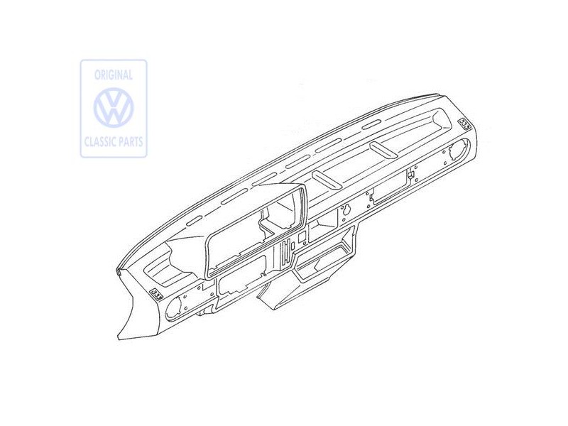 VW Original Tableau De Bord - 861857052