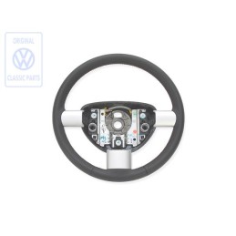 VW Original Volant De Direction Cuir Noir/Orange - 1C0419091BBNHL