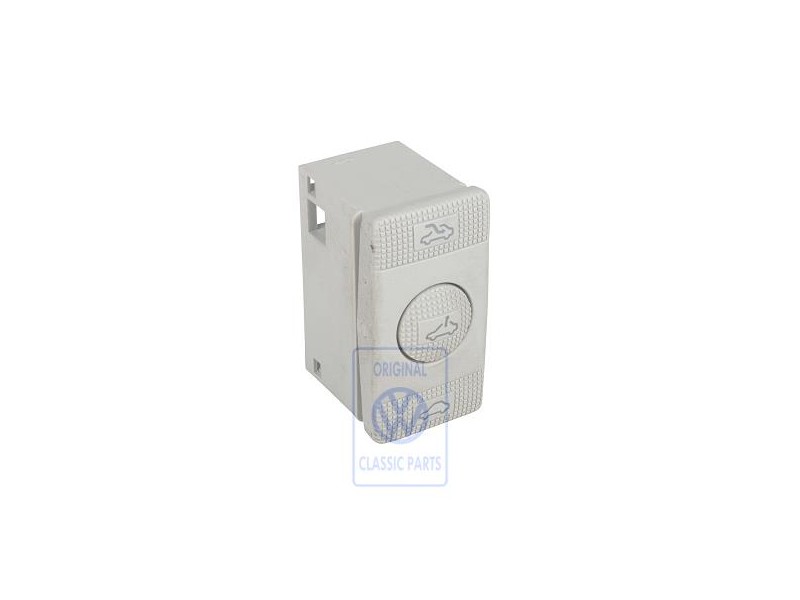 VW Original Interrupteur Bleu Gris - 1H0959728 H50