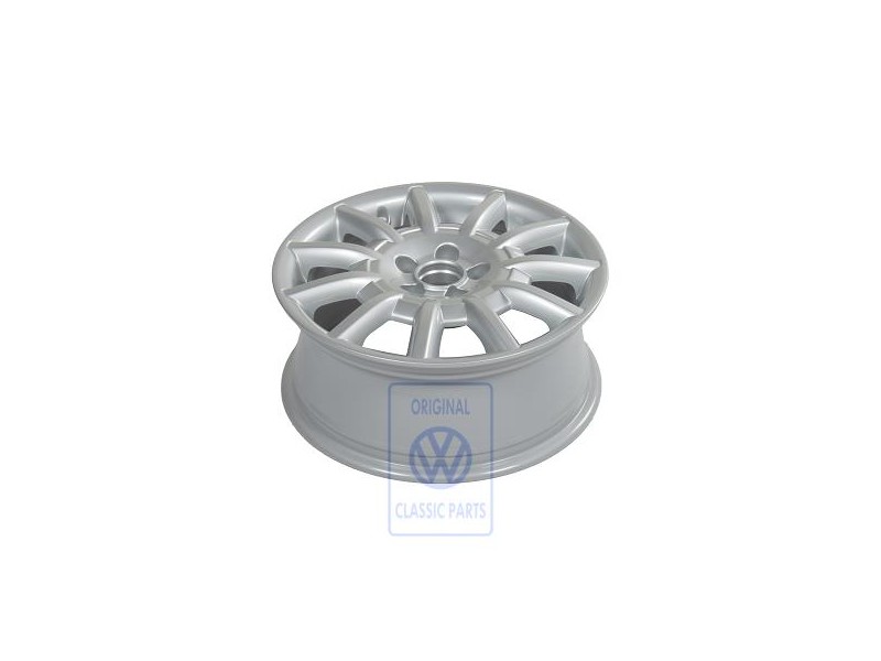 VW Original Jante Aluminium Chrome Brillant - 1C0601025T 8Z8