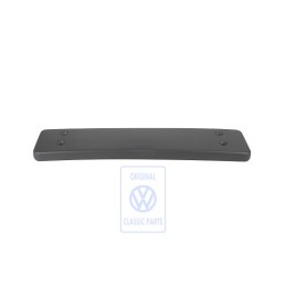 VW Original Support P. Plaque De Police Noir Satine - 1C0807287G B41