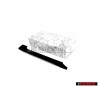 VW Original Cache P. Rail De Guidage Noir Satine - 191881087A 01C