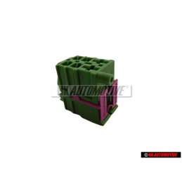 VW Original Boitier Contact Plat Avec Verrouillage Par Contact - 357941968