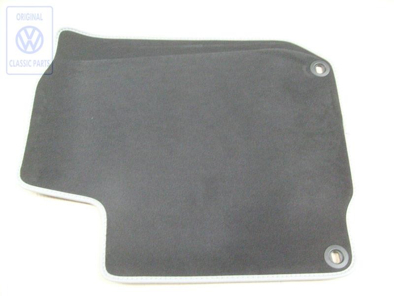 VW Original 1 Serie Tapis Noir/Gris Cristal - 1J1863011M MZU
