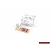 VW Original TSI Arrière Embleme Monogramme Logo Chrome Rouge - 3AA853675A GQF
