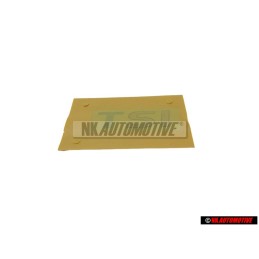 VW Original TSI Arrière Embleme Monogramme Logo Chrome Rouge - 3AA853675A GQF