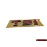 VW Original TSI Arrière Embleme Monogramme Logo Rouge - 3AA853675C GQF
