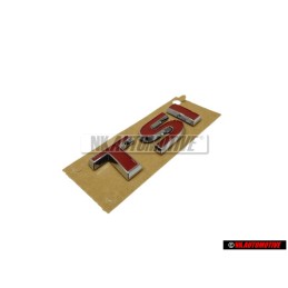 VW Original TSI Arrière Embleme Monogramme Logo Rouge - 3AA853675C GQF