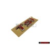VW Original TSI Arrière Embleme Monogramme Logo Rouge - 3AA853675C GQF