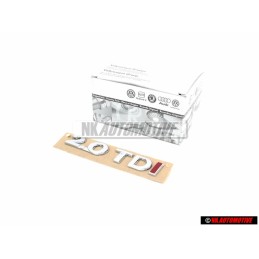 VW Original 2.0 TDI Arrière Embleme Monogramme Logo - 3AA853675F GQF