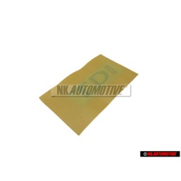 VW Original TDI Arrière Embleme Monogramme Logo Chrome Rouge - 3AA853675H GQF